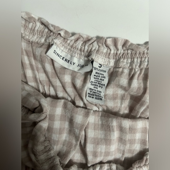 gingham jumpsuit - Picture 4 of 4